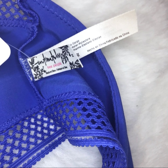 NWT• Free People Blue Iris Layla Bralette - Picture 6 of 8